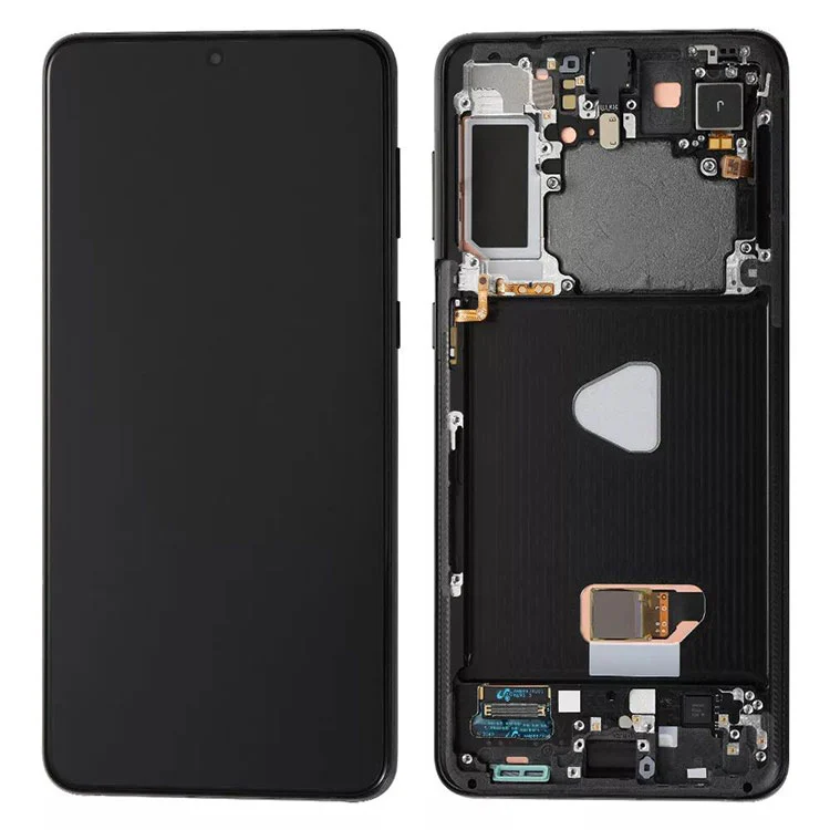 Do Samsung Galaxy S21 Plus Athsholáthar Tionóil Scáileáin Tadhall Taispeáin LCD