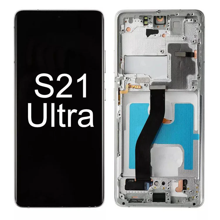 Do Samsung Galaxy S21 Ultra LCD Taispeáin Tionól Scáileán Taispeáin